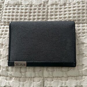 TUMI wallet black and dark grey